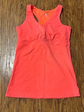 Kyodan Women's Athletic Tank Vibrant Coral Size Small